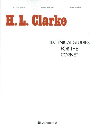 Book cover for Technical Studies For The Cornet