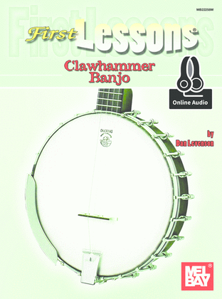 Book cover for First Lessons Clawhammer Banjo