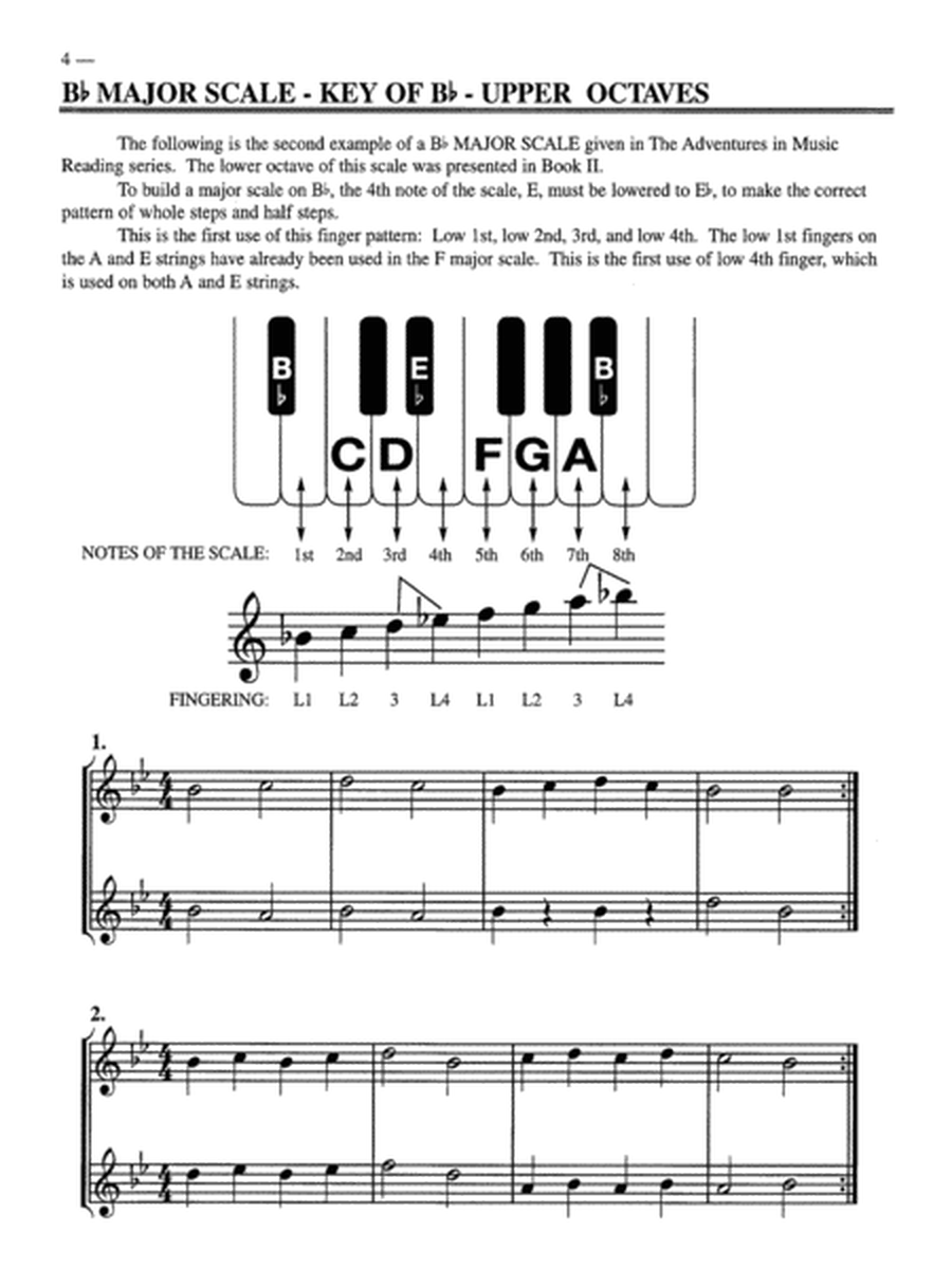 Adventures in Music Reading for Violin, Book 3