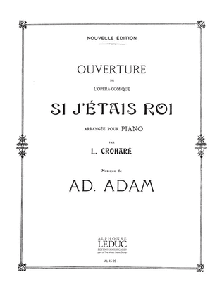 Ouverture De 'si J'etais Roi' (piano Duet)
