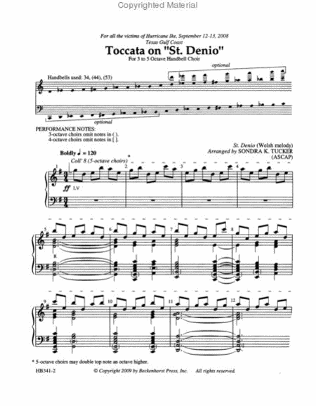 Toccata on St Denio image number null