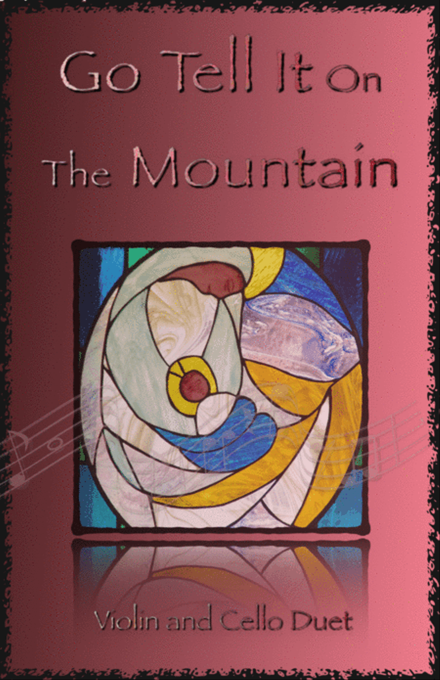 Go Tell It On The Mountain, Gospel Song for Violin and Cello Duet String Duet scores gallery preview page 1