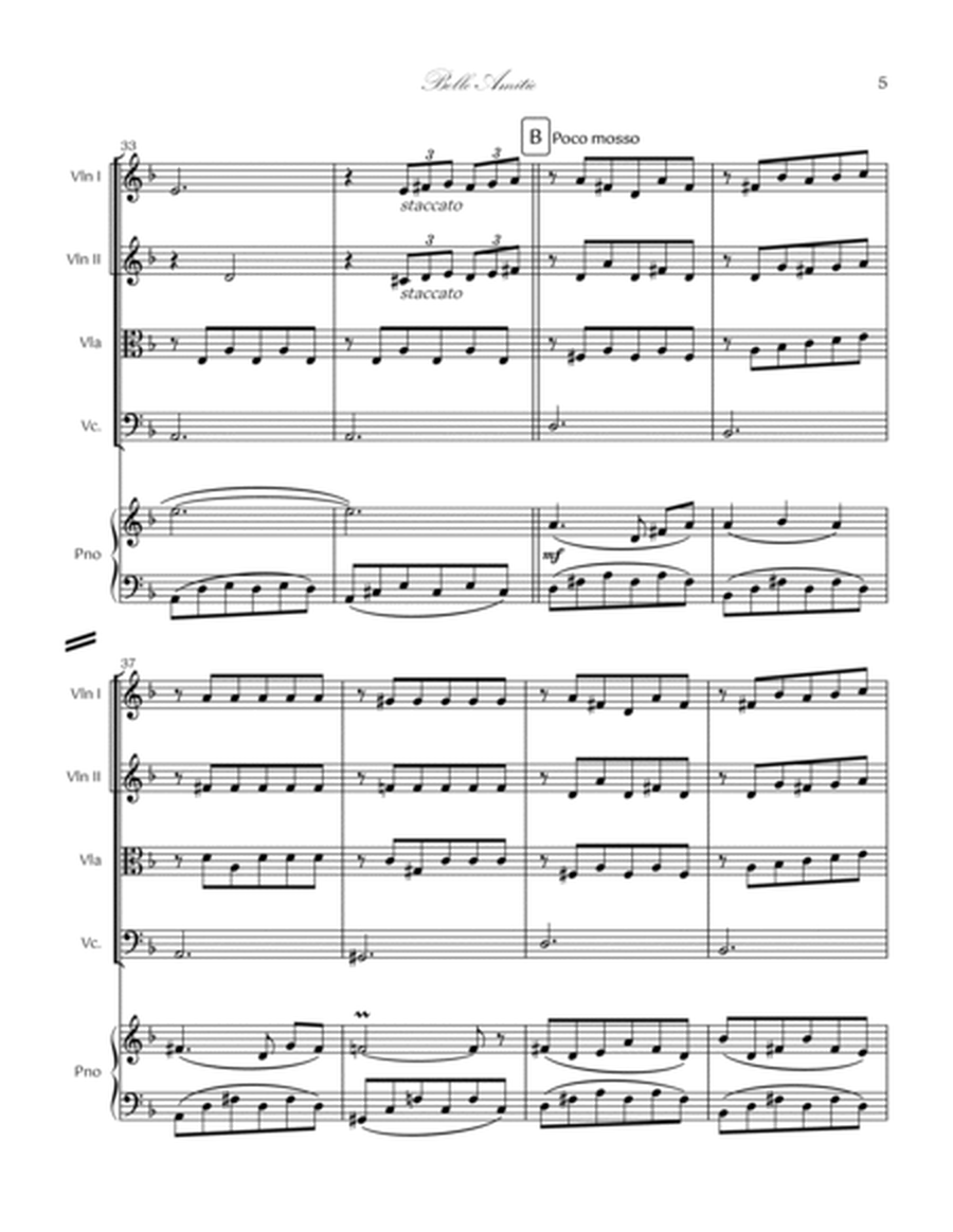 02. Belle Amitie Piano Quintet