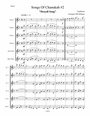 Songs Of Chanukah #2 (Flute Choir)
