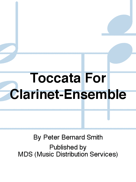 Toccata for Clarinet-Ensemble