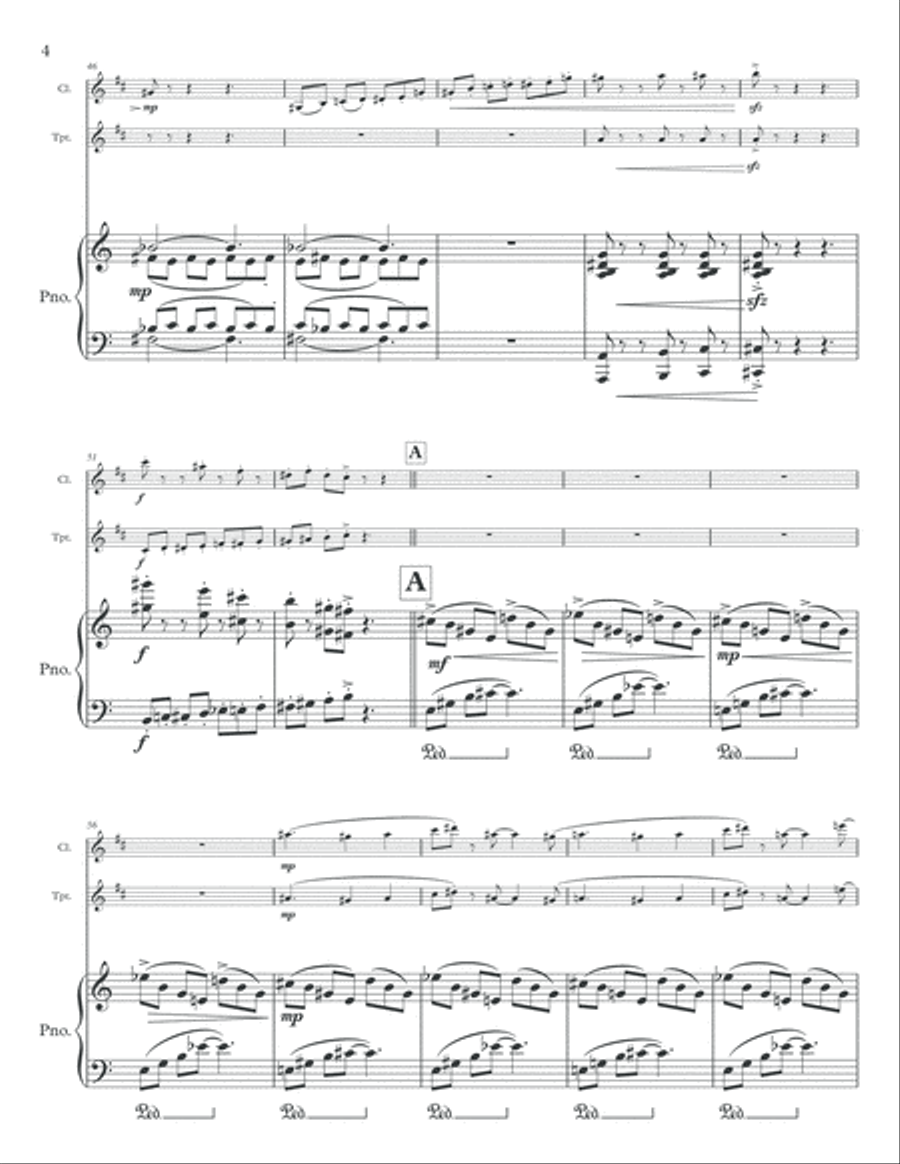 The Four Seasonings Clarinet scores gallery preview page 5