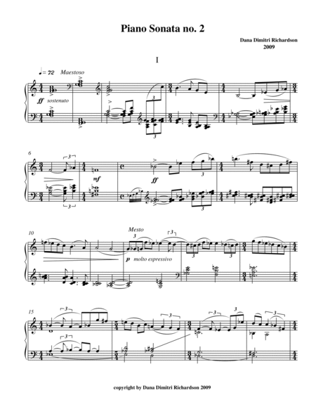 Piano Sonata no.2 image number null