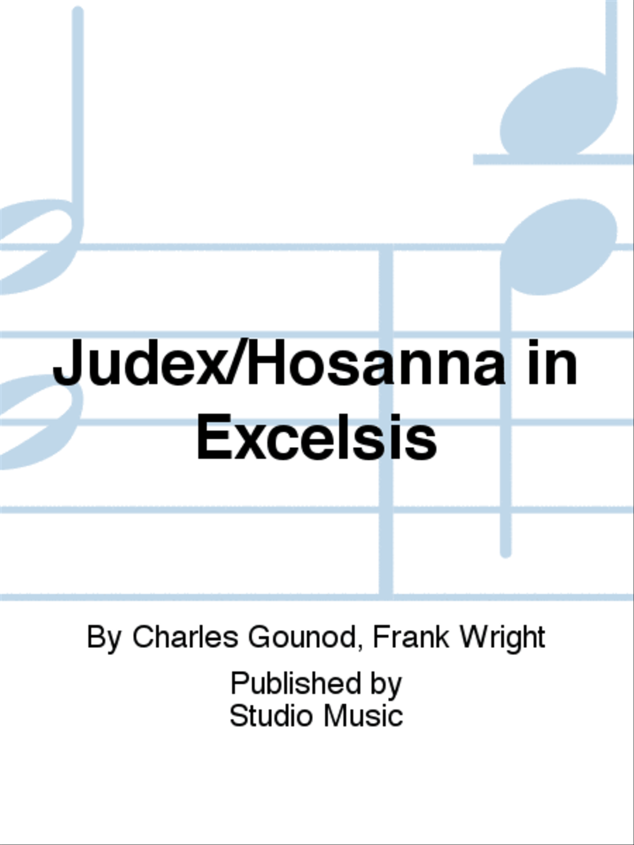 Judex/Hosanna in Excelsis Brass Band scores gallery preview page 1