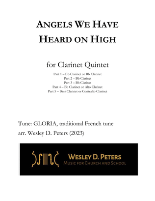 Angels We Have Heard on High (Clarinet Quintet)