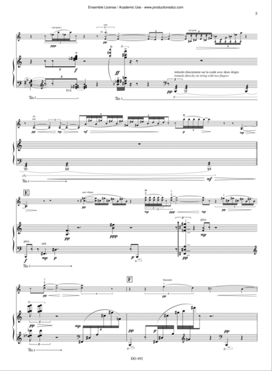 Gan Eden Violin Solo scores gallery preview page 5