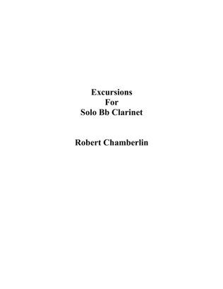 Excursions for Solo Bb Clarinet