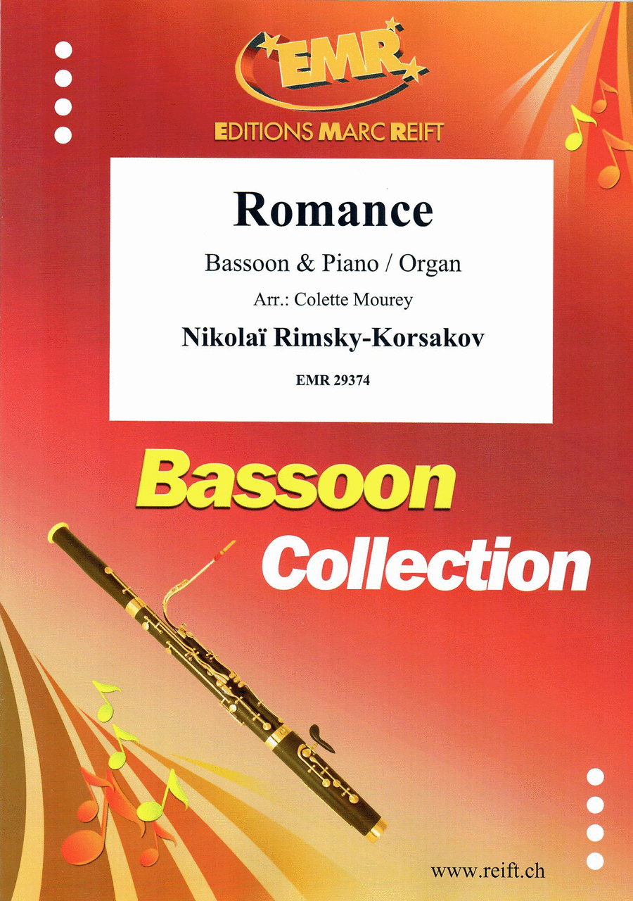 Romance Bassoon Solo scores gallery preview page 1