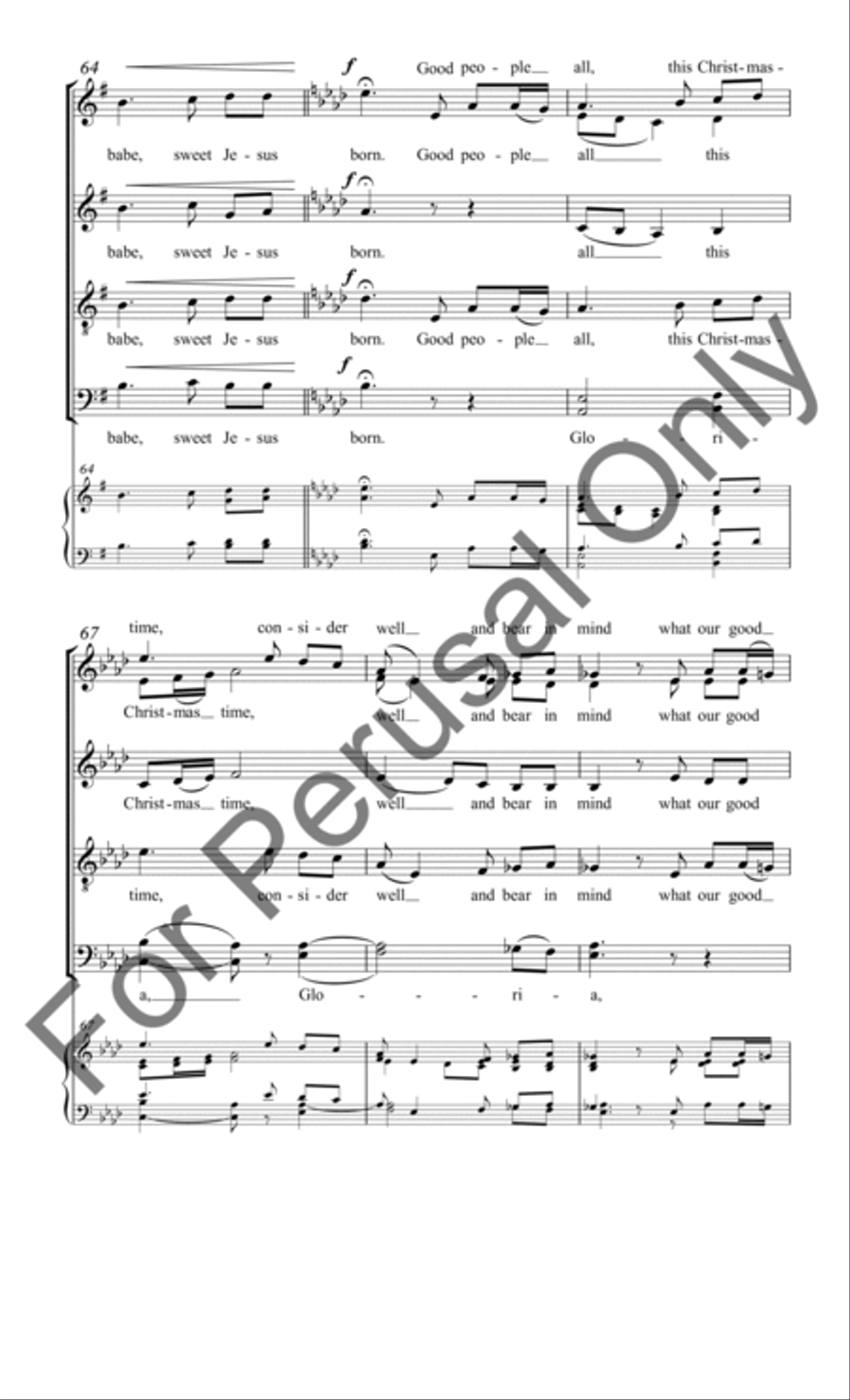 Wexford Carol Divisi scores gallery preview page 12