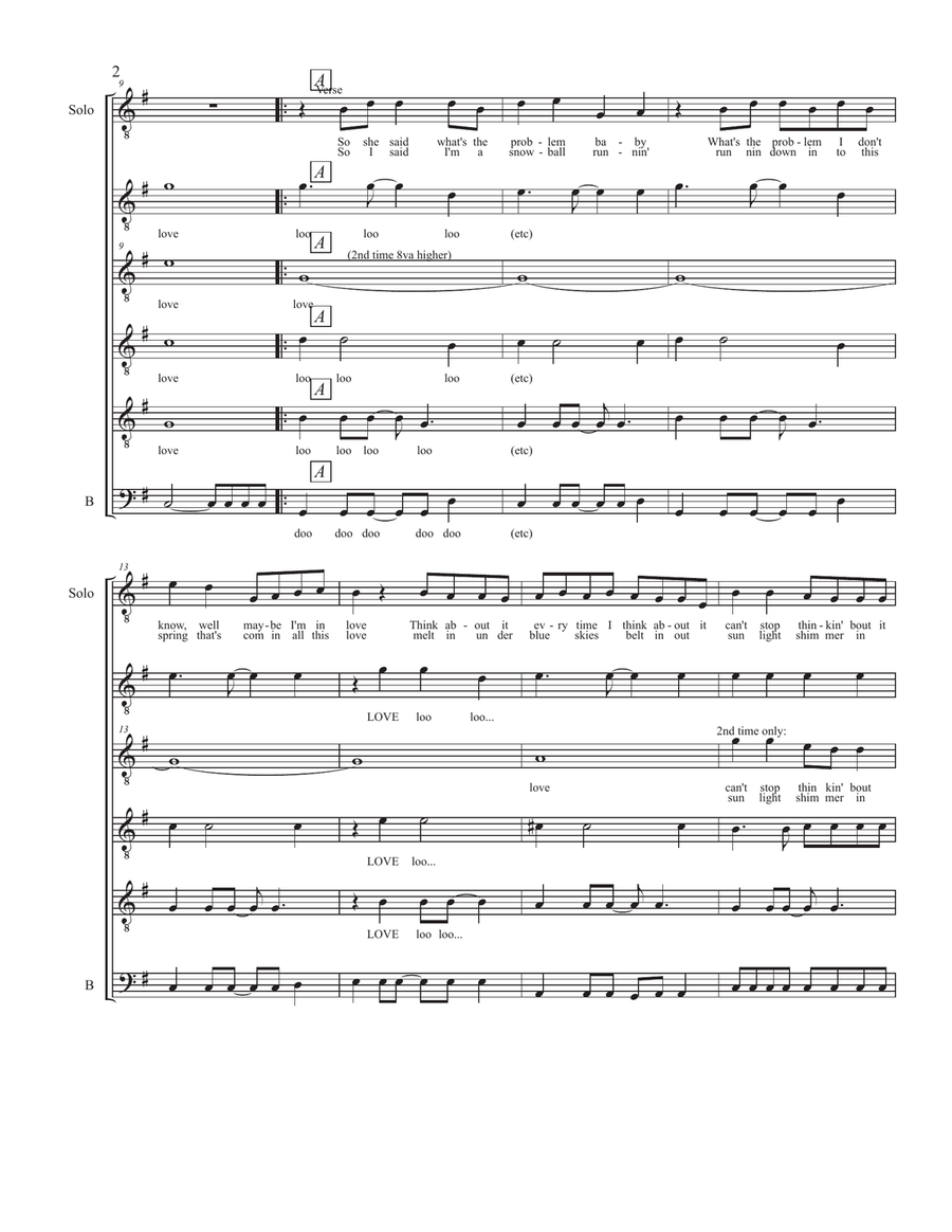 Accidentally In Love TB scores gallery preview page 2