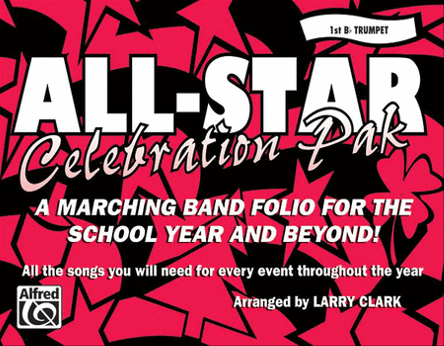 All-Star Celebration Pak - 1st Bb Trumpet Marching Band scores gallery preview page 1