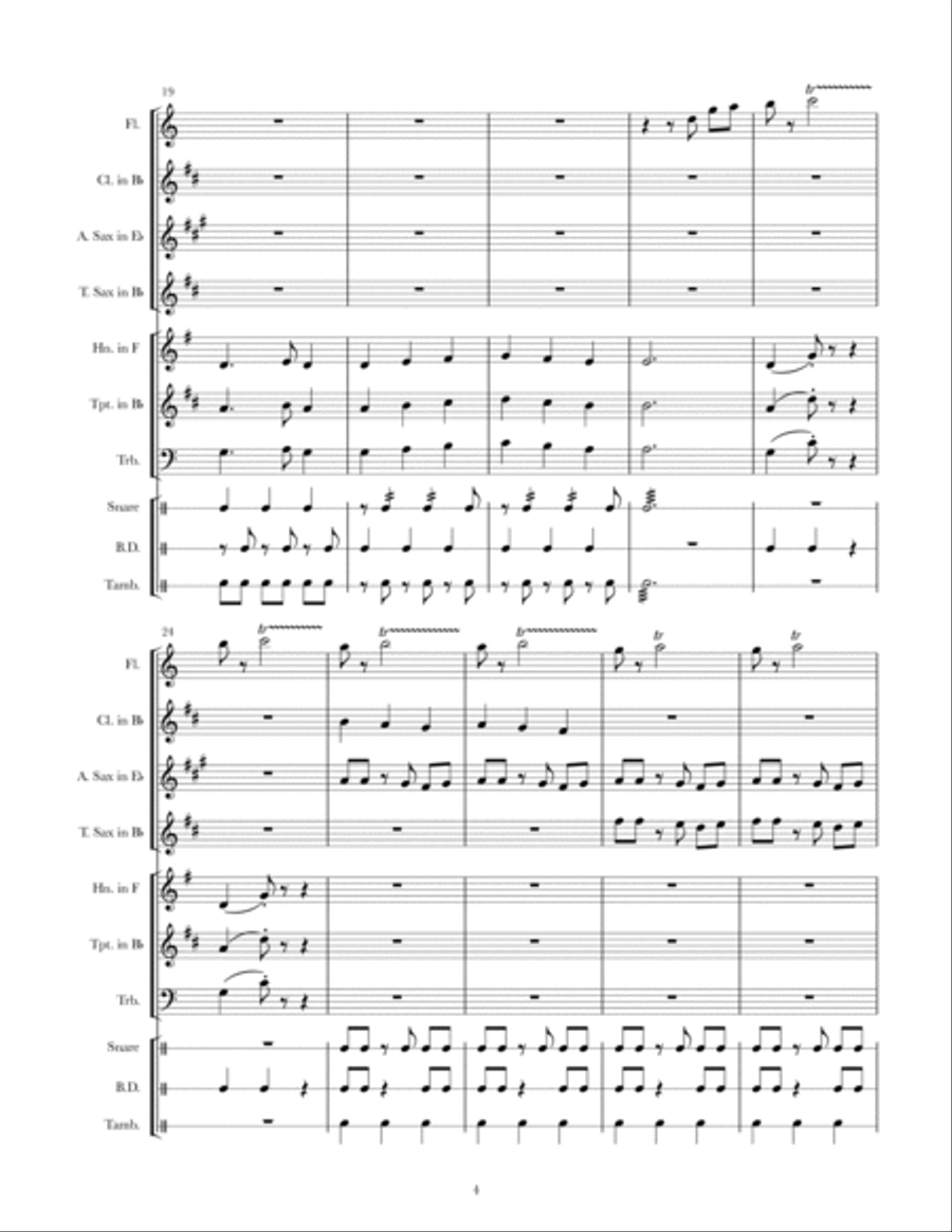 Introducing Spring Concert Band scores gallery preview page 5