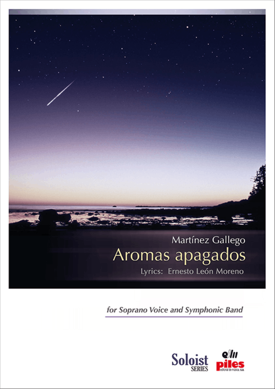 Aromas Apagados Concert Band scores gallery preview page 1