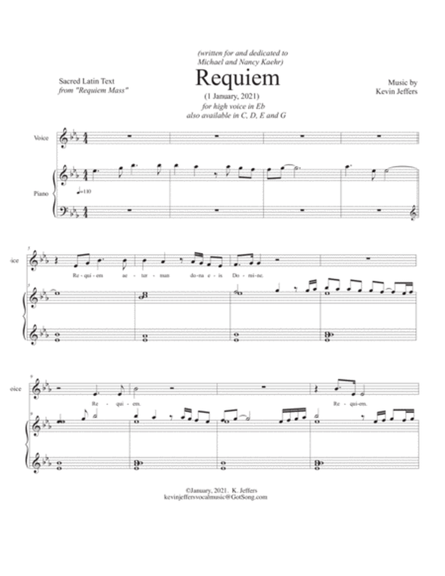 Requiem (solo Latin text) image number null