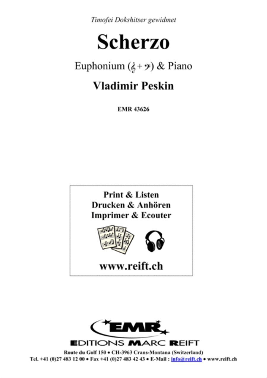 Scherzo Euphonium scores gallery preview page 2