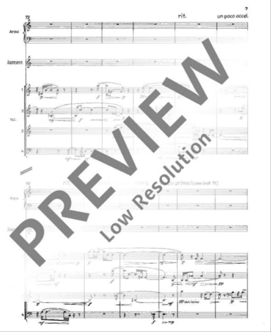 Moderne Orchester-Studien für Violine Orchestra scores gallery preview page 14