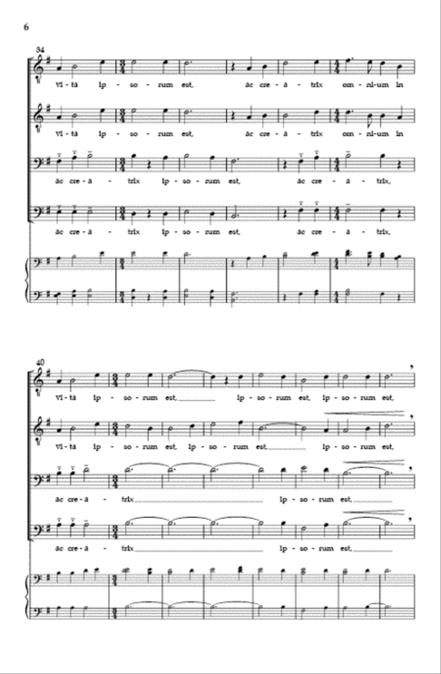 Laus Trinitati (TTBB) TTBB scores gallery preview page 5