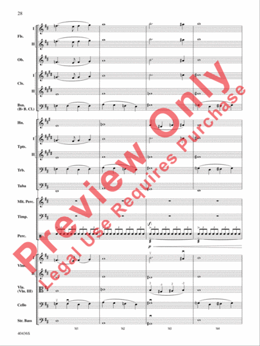 The Magic of Harry Potter Full Orchestra scores gallery preview page 29