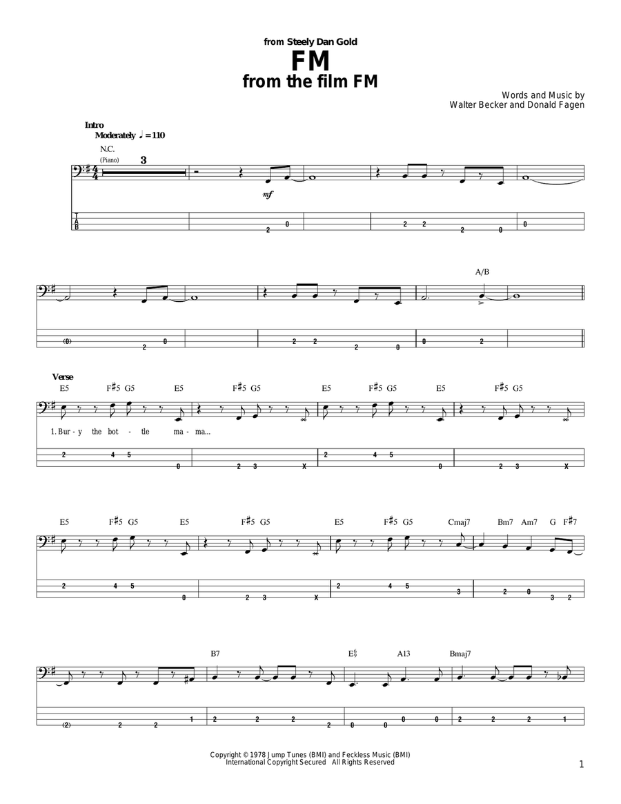 FM Acoustic Guitar scores gallery preview page 1