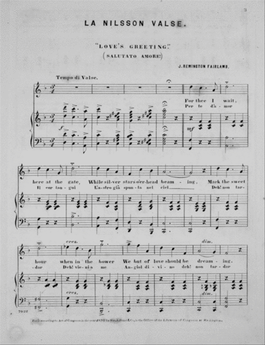 La Nilsson Valse (