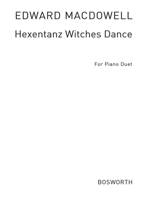 Book cover for Hexentanz Witches Dance Op.17 No.2 Duet