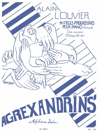 Book cover for Agrexandrins Vol.2: No.8 - No.14 (piano Solo)