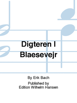 Book cover for Digteren I Blæsevejr