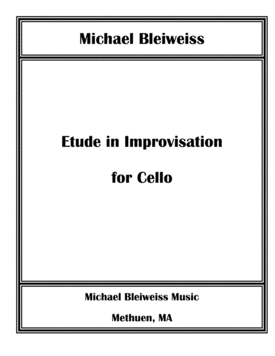 Etude in Improvization for Solo Cello image number null