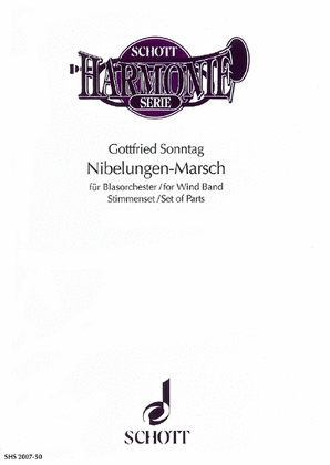 Book cover for Nibelungen March Band Parts