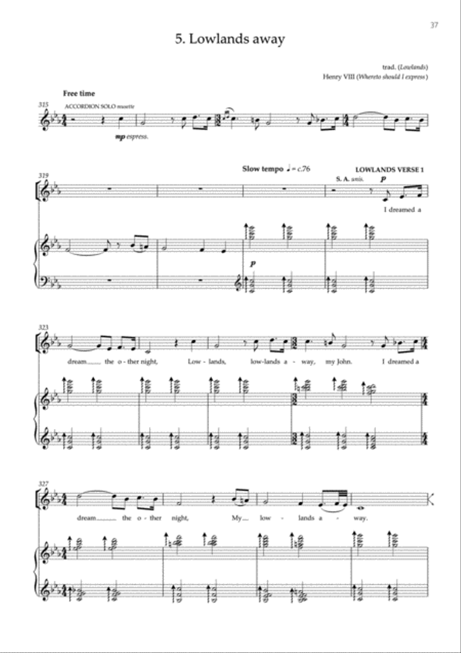 Ahoy! Sing for the Mary Rose 4-Part scores gallery preview page 3