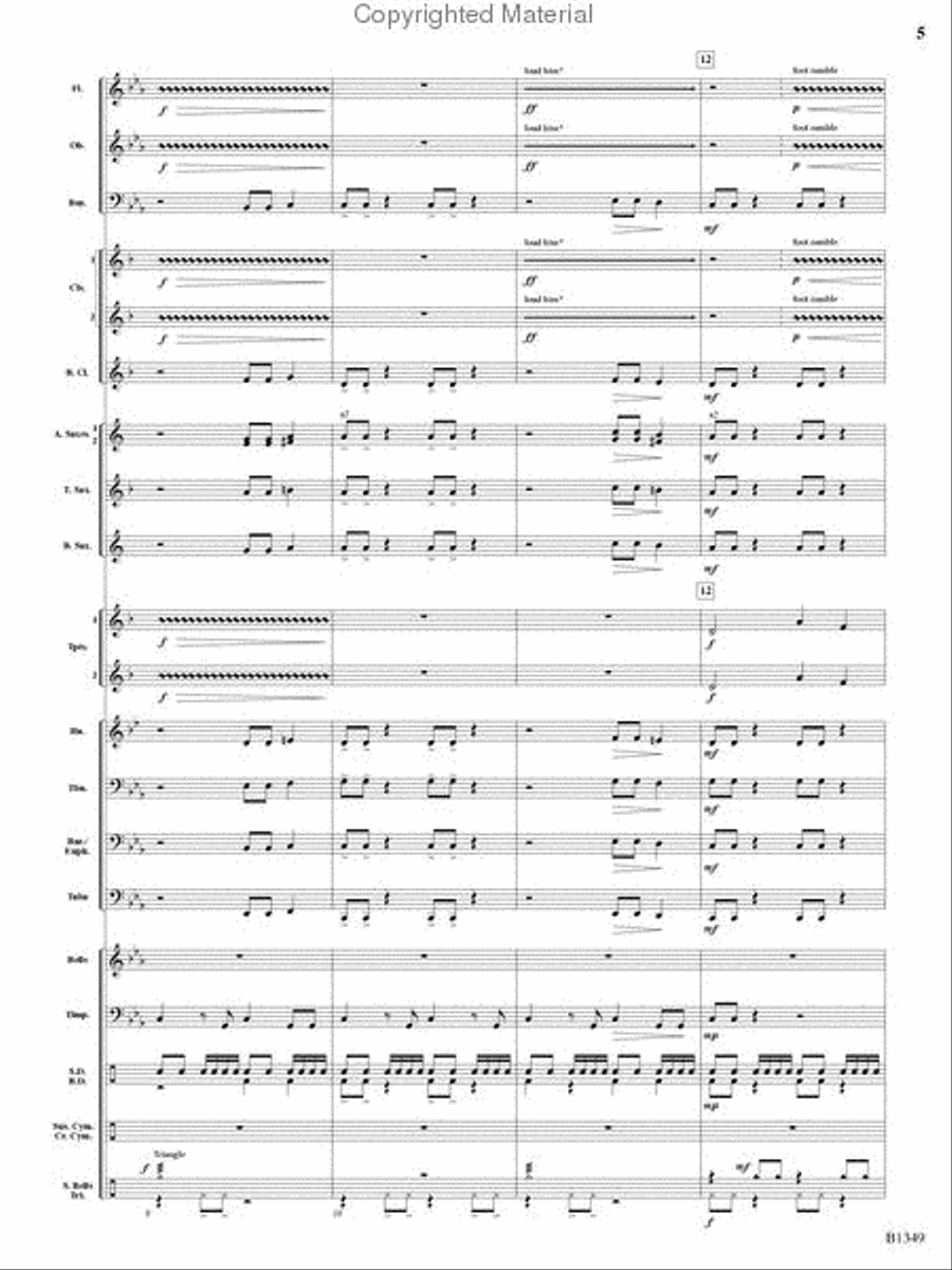 Carpathia Concert Band scores gallery preview page 4