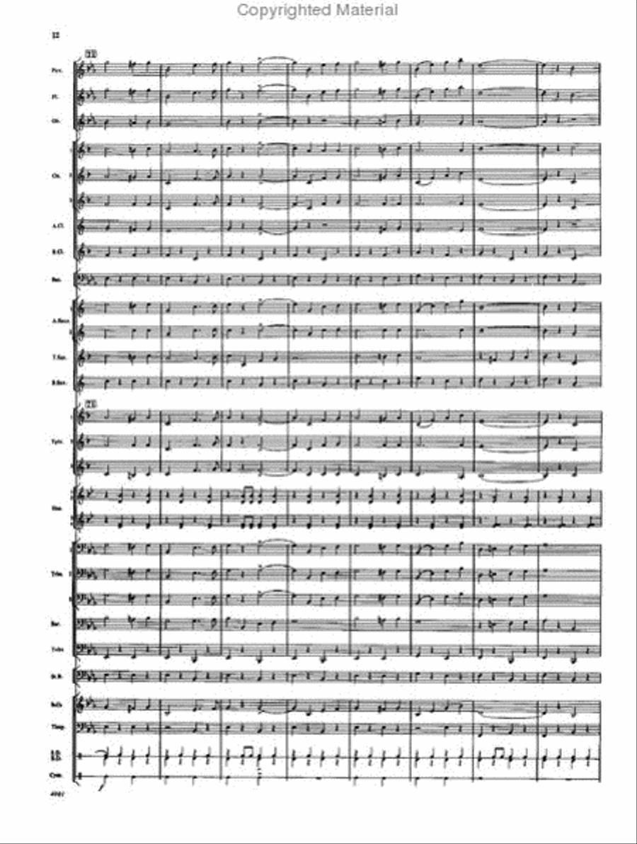 United Nations United Nations Concert Band scores gallery preview page 11