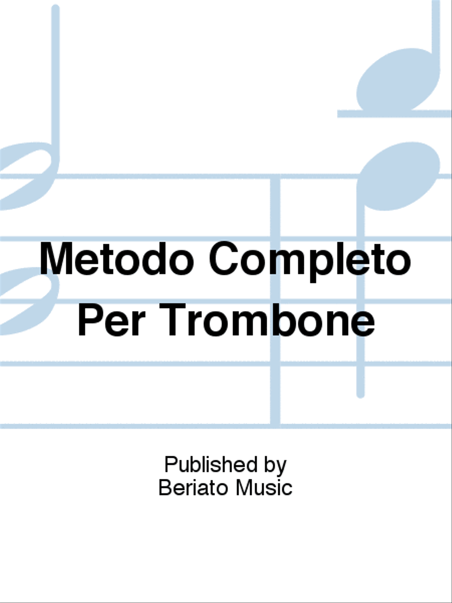 Metodo Completo Per Trombone Trombone Solo scores gallery preview page 1