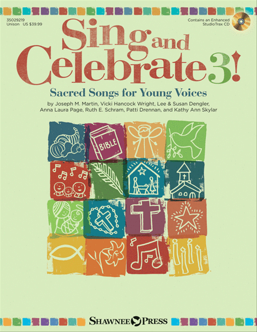 Sing and Celebrate 3! Sacred Songs for Young Voices Unison Choir scores gallery preview page 1