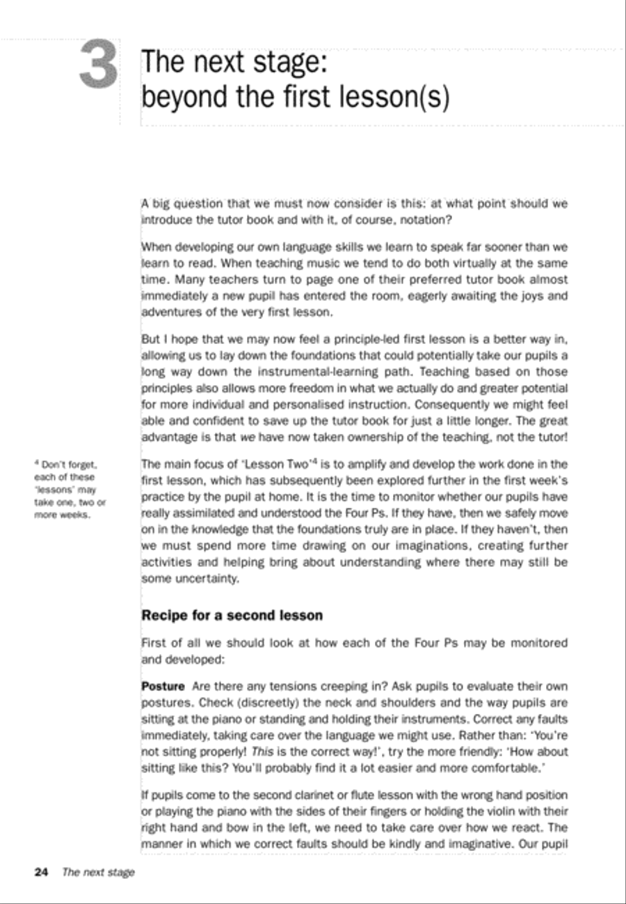 Improve Your Teaching -- Teaching Beginners Vocal Score scores gallery preview page 3