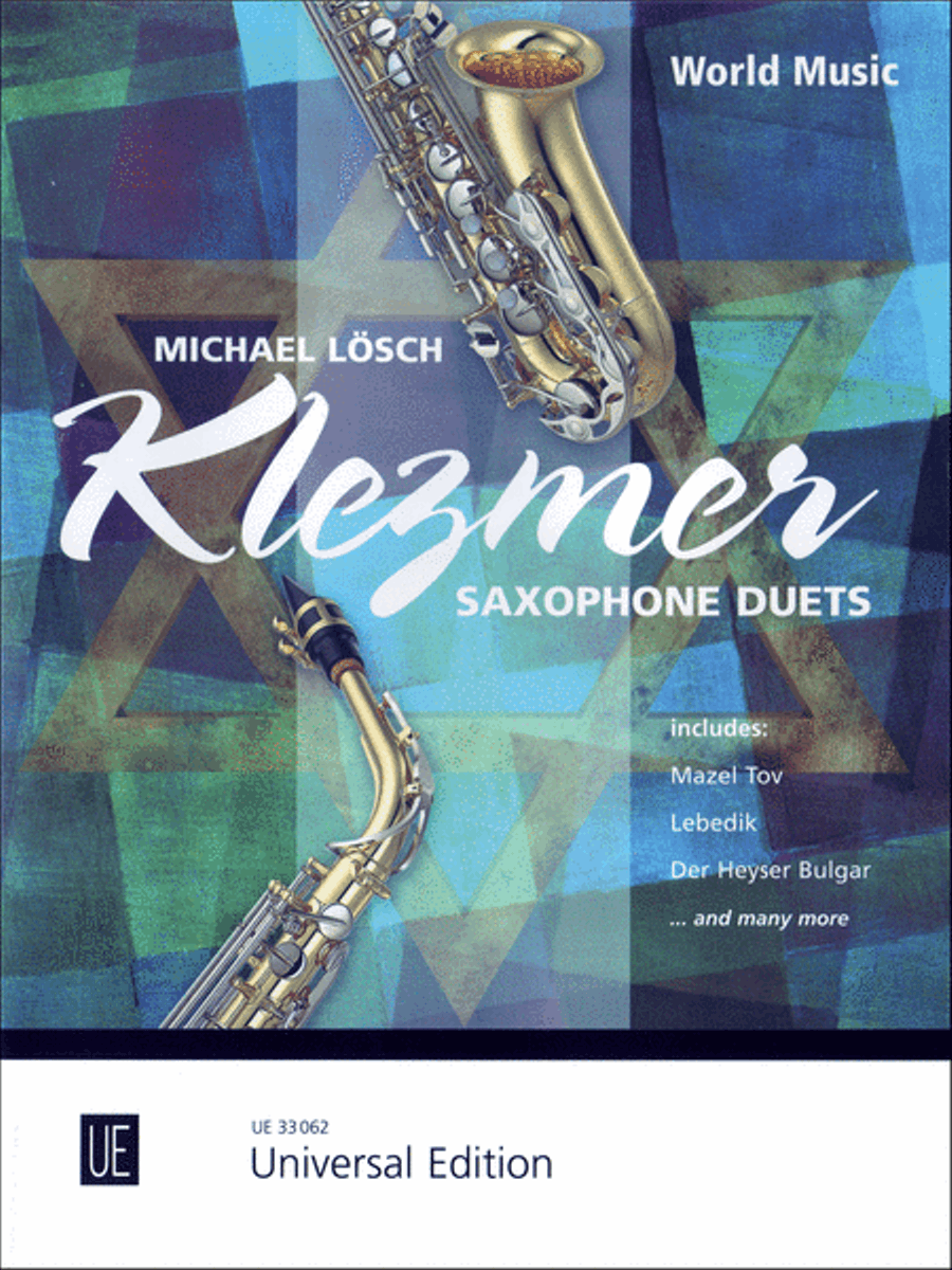 Klezmer Saxophone Duets Woodwind Duet scores gallery preview page 1