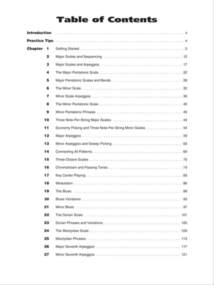 All-in-One Guitar Soloing Course Electric Guitar scores gallery preview page 2