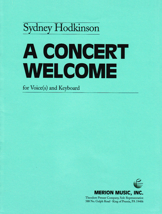 A Concert Welcome