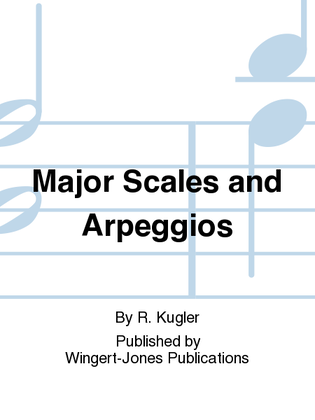 Major Scales and Arpeggios - Full Score
