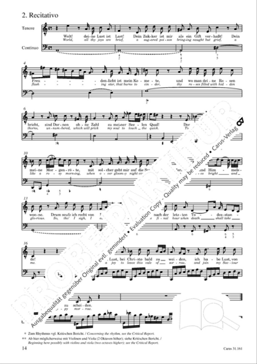 Komm, du susse Todesstunde 4-Part scores gallery preview page 14