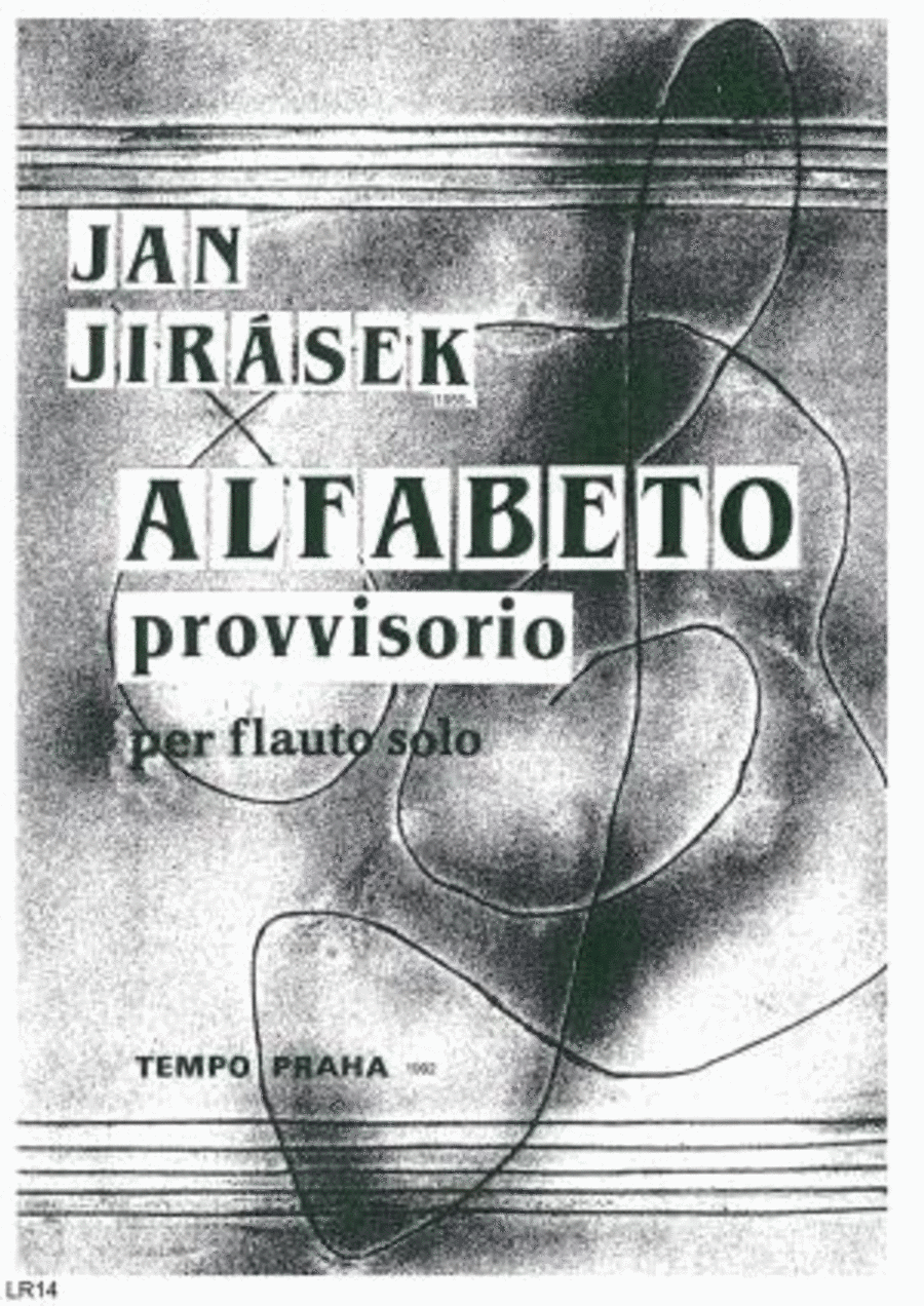 Provizorni abeceda Flute Solo scores gallery preview page 1