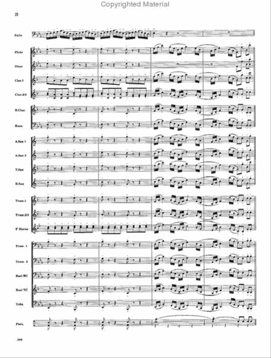 Concert Rondo Concert Band scores gallery preview page 19