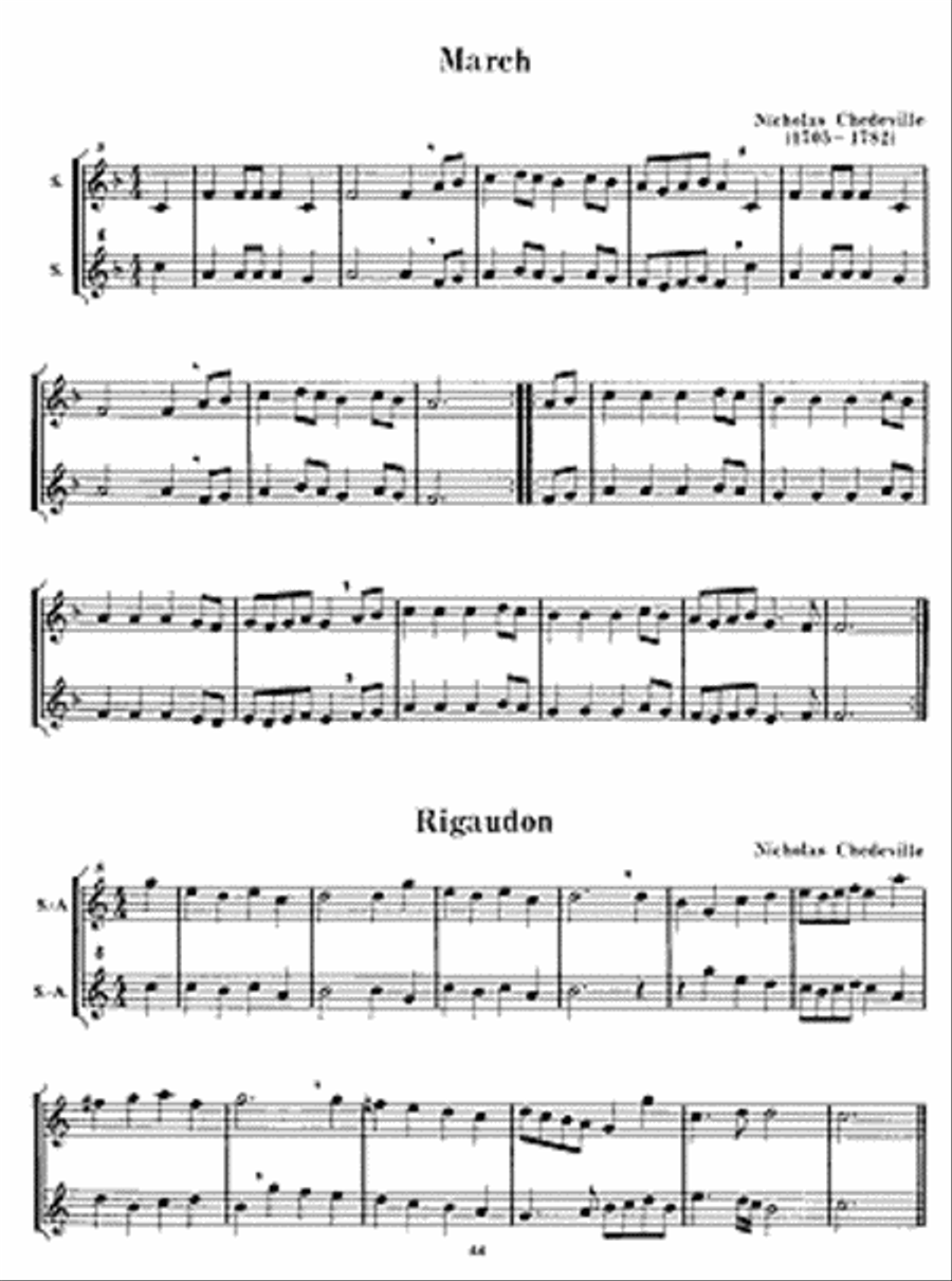 400 Years of Recorder Music Recorder scores gallery preview page 3