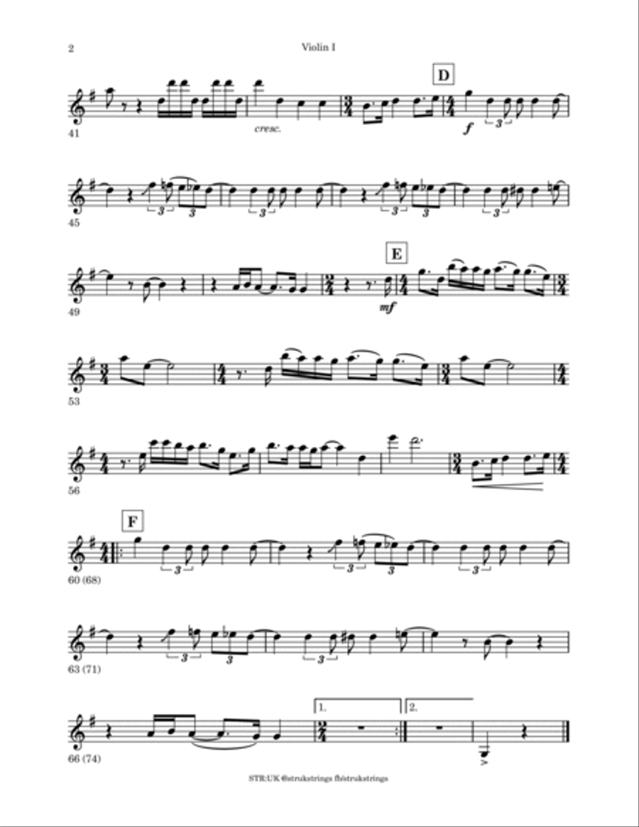 All You Need Is Love String Quartet scores gallery preview page 6