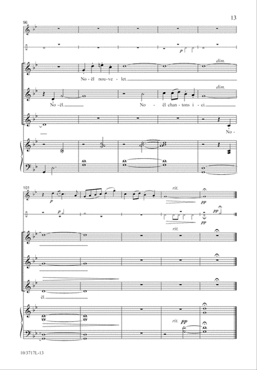 Noël Nouvelet SSA scores gallery preview page 13