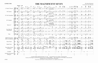 Book cover for The Magnificent Seven: Score